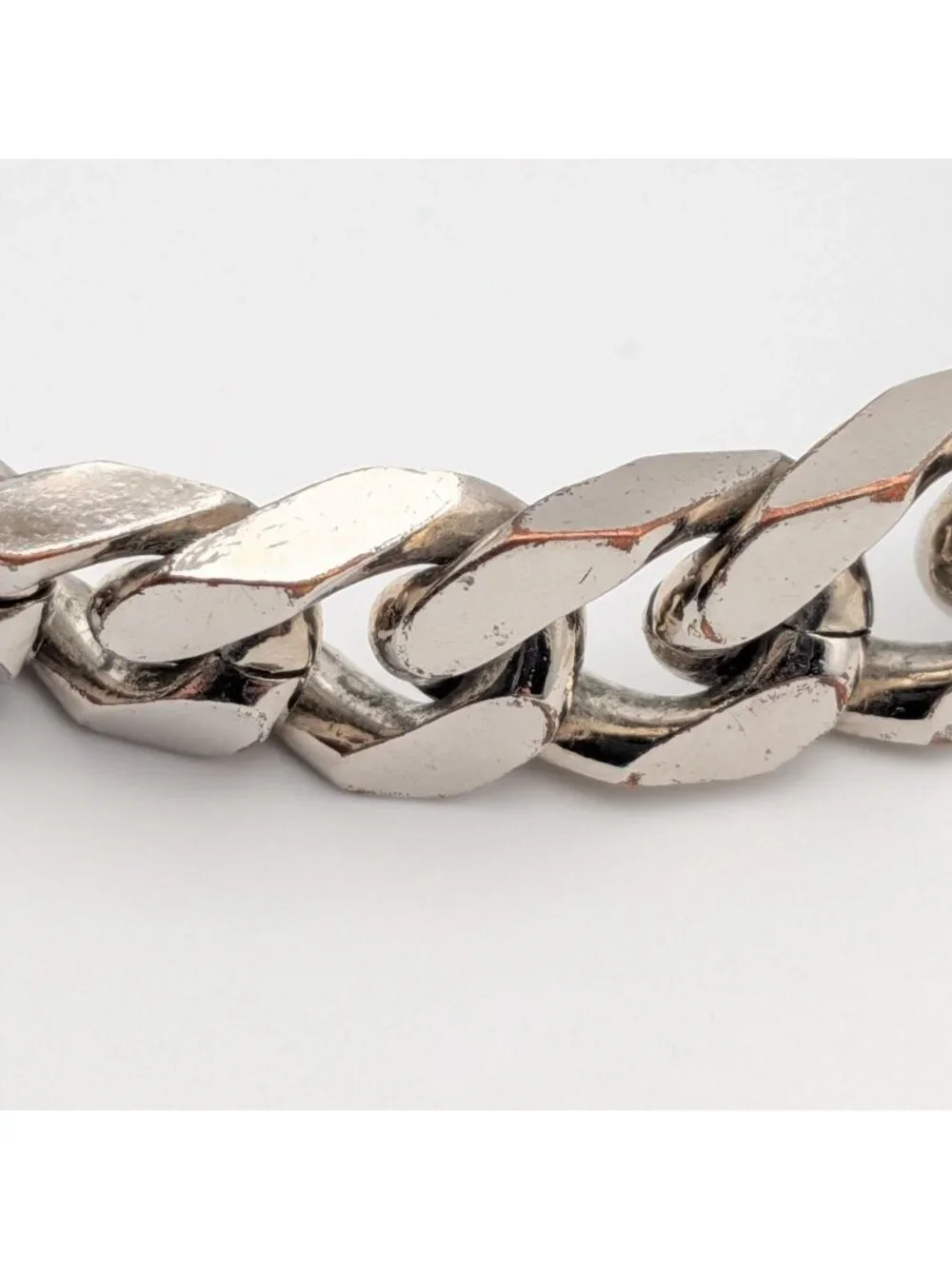 Louis Vuitton Monogram Chain Bracelet Silver